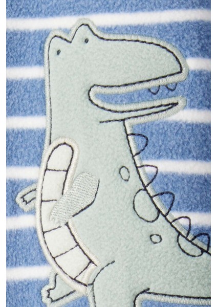 Erkek Bebek Mavi Polar Tulum fırsatları