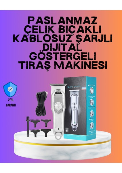 Saç ve Sakal Kesme Makinesi – Profesyonel ve Çok Fonksiyonlu