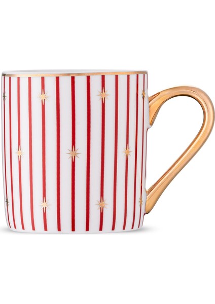 Navy Kırmızı 2'li Kahve Fincan Takımı