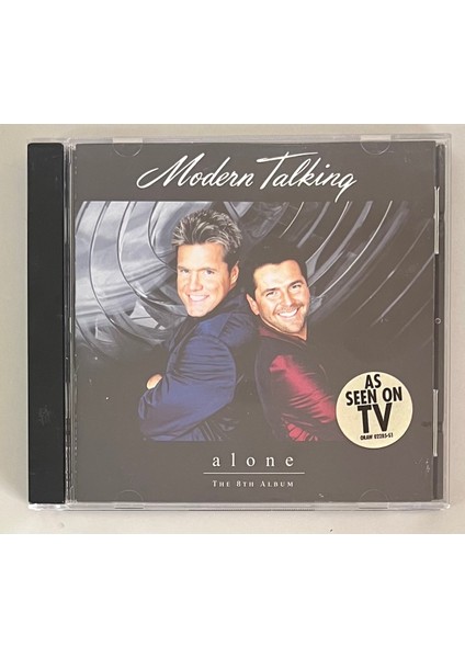 Modern Talking Alone The 8th Album CD (Orijinal 1999 Dönem Baskı Cd)