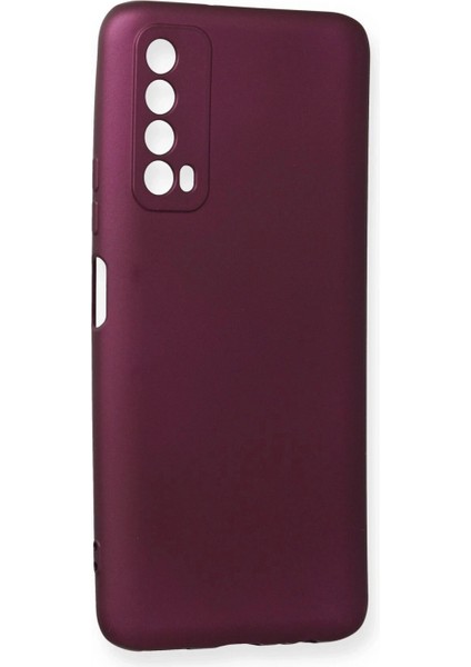 Huawei P Smart 2021 Kılıf First Silikon - Mürdüm (K95) modelleri