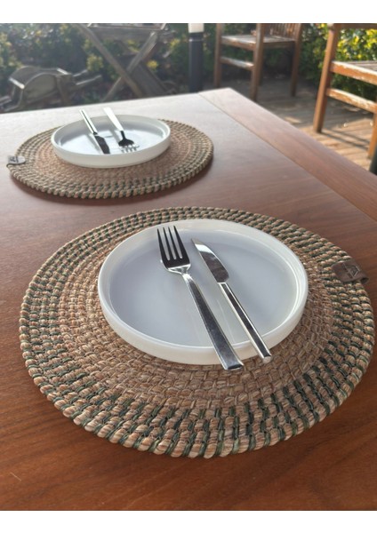 El Yapımı Hasır Dokulu 2’li Supla – Leke Tutmaz, Şık Sofralar Için fiyatları