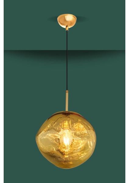 Loş Işıklı Cam Gold Modern Tavan Sarkıt Avize fiyatları