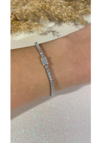 Baget Taşlı Su Yolu Bilezik fiyatları