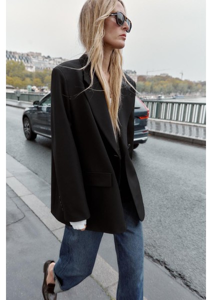 Premium Kybele Boyfriend Dokuma Ceket fiyatları