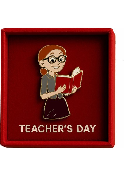 Öğretmen Mineli Yaka Iğnesi Broş fiyatları