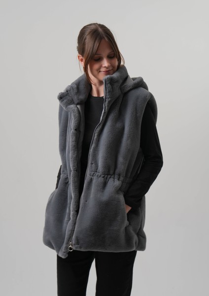 Damla Kadın Yelek Kadın Rabbit Yelek modelleri