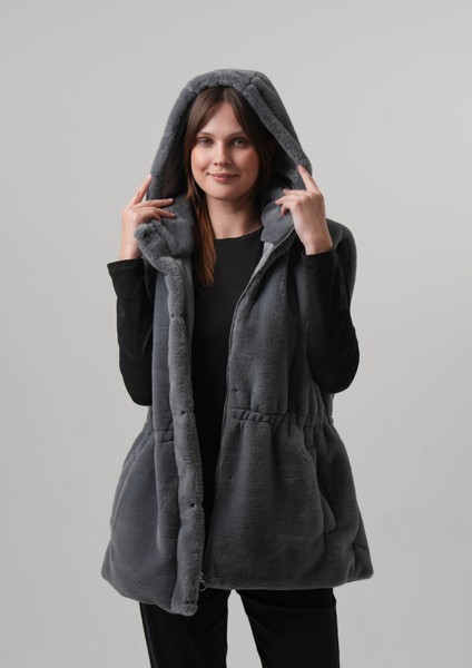 Damla Kadın Yelek Kadın Rabbit Yelek fırsatları