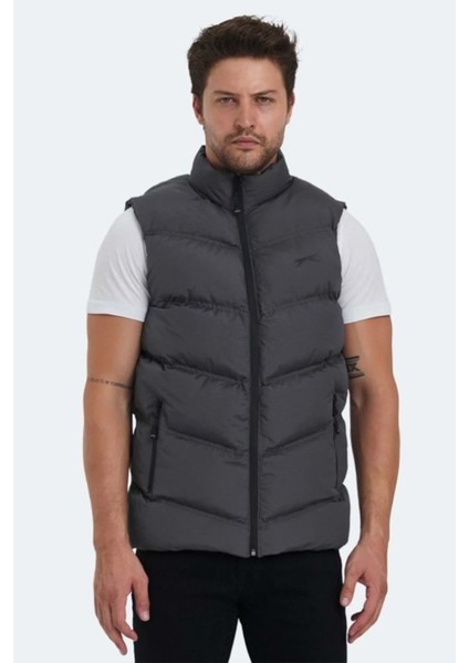 ST24YE003 Handle Erkek Şişme Yelek - Slazenger - Gri