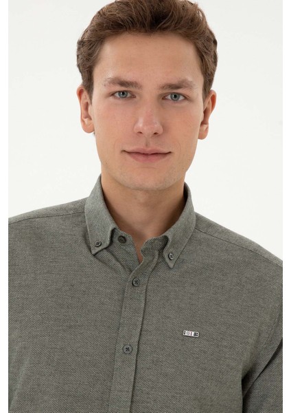 THANY025K Haki Erkek Gömlek 2332993 fiyatları