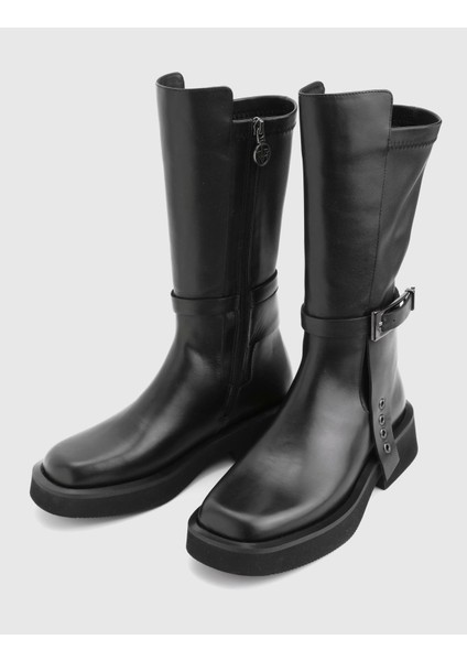 Vlad Hakiki Deri Siyah Kadın Bot fiyatları
