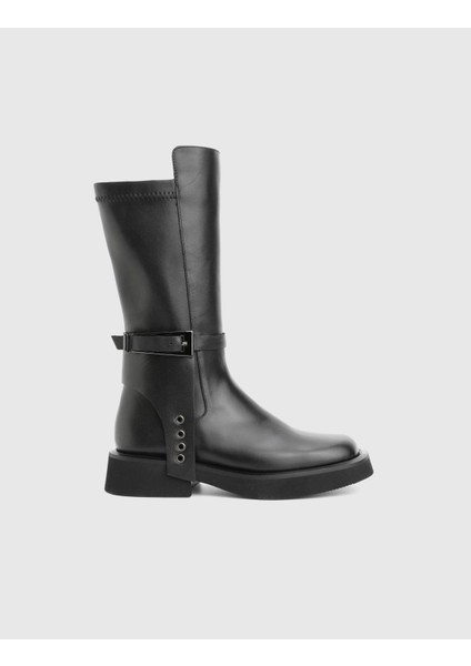 Vlad Hakiki Deri Siyah Kadın Bot modelleri