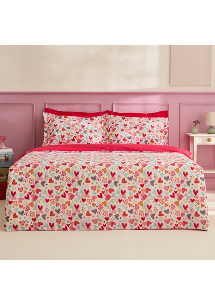 Sarah Anderson Amour Glow Çift Kişilik Nevresim Takımı Multicolour