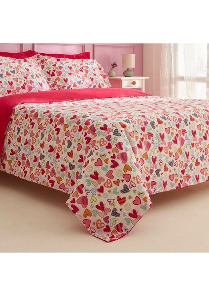 Sarah Anderson Amour Glow Çift Kişilik Nevresim Takımı Multicolour