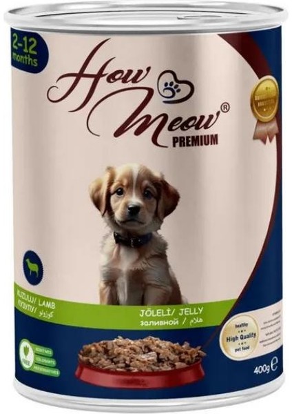 Kuzulu Jöleli Yavru Köpek Konservesi 400 gr