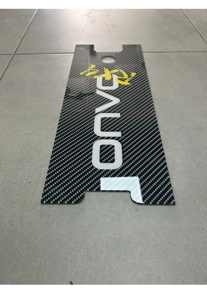 Karbon Desenli Elektrikli Scooter Plexi Tabanlık Yapışkanlı 3mm fırsatları