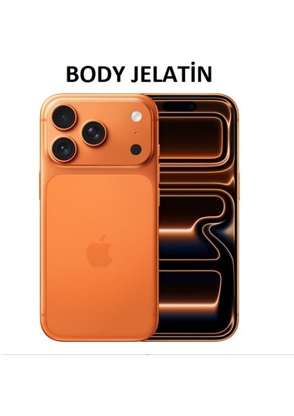 Iphone 17 Pro Uyumlu 360 Derece Arka Hidrojel Film Koruma Body Jelatin