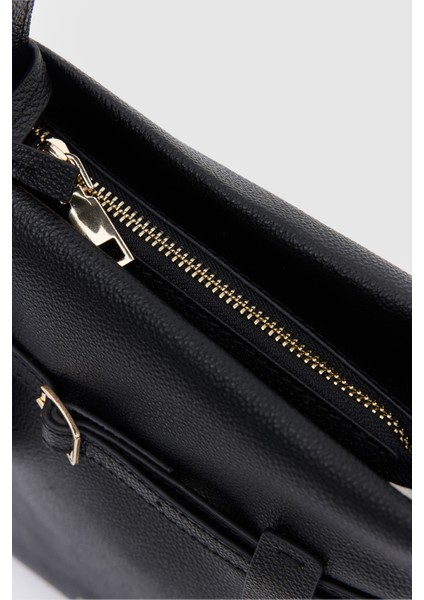 Suvea Siyah Hakiki Deri Omuz Çantası indirimleri