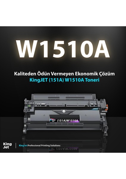 Hp Uyumlu 151A W1510A Standart Kapasiteli Çipli (2'li Paket) Muadil Toner | 4003N fiyatları