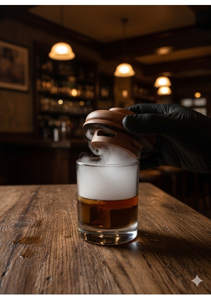 Premium Hediyelik Viski Tütsüleme Seti, 1 Smoker, 9 Adet Mermer Küpler, Torch Çakmak ve 4 Talaş modelleri