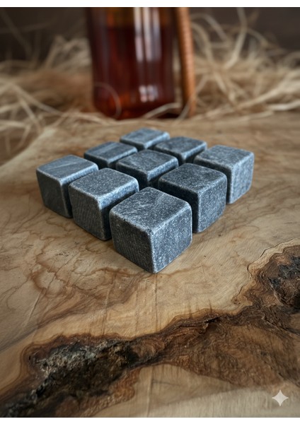 Premium Hediyelik Viski Tütsüleme Seti, 1 Smoker, 9 Adet Mermer Küpler, Torch Çakmak ve 4 Talaş indirimleri