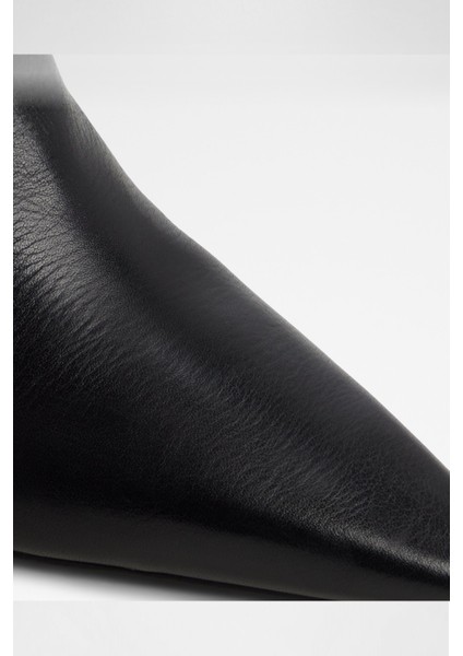 Muttsee Çizme Topuklu Çizme - Siyah