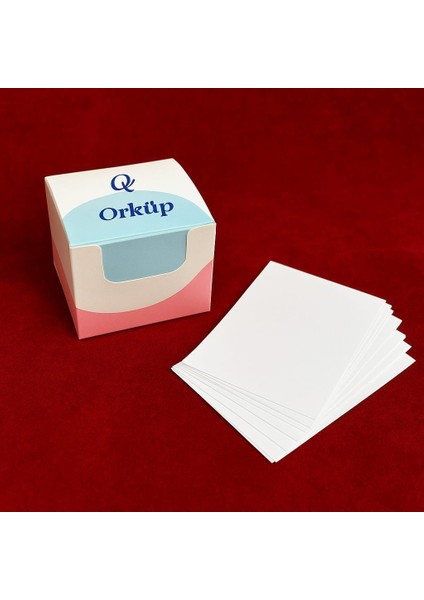 Orküp Bloknot Küp Not 8x8 1. Hamur 80 gr 500'LÜ Puantiyeli ve 2. Hamur 60 gr | Göz Yormayan Kağıt indirimleri