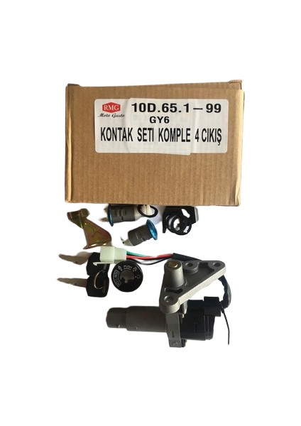Scooter Kilit/kontak Seti 150 4.fiş Prc