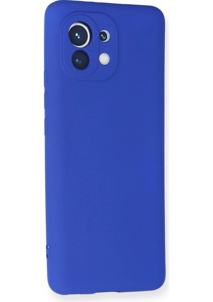 Xiaomi Mi 11 Kılıf First Silikon - Lacivert (K95) fiyatları