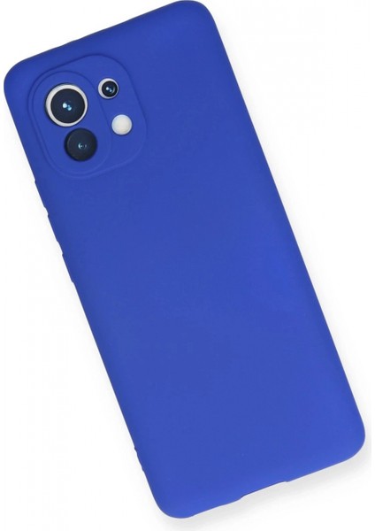 Xiaomi Mi 11 Kılıf First Silikon - Lacivert (K95) modelleri