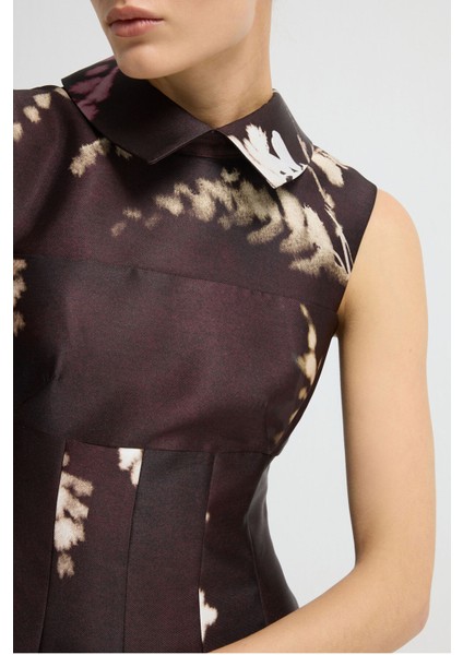 Desenli Midi Elbise Emp.murdum 12444770002 modelleri