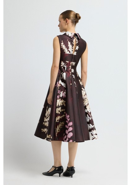 Desenli Midi Elbise Emp.murdum 12444770002 indirimleri