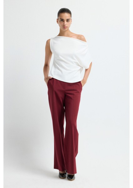 Degaje Yaka Kolsuz Bluz Kemik 11545231001 modelleri