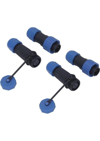 SD16 Su Geçirmez 2 Pin 16 Mm Konnektör Takımı modelleri