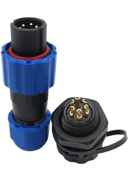 SD-13 Tipi Su Geçirmez 6 Pin Konnektör modelleri