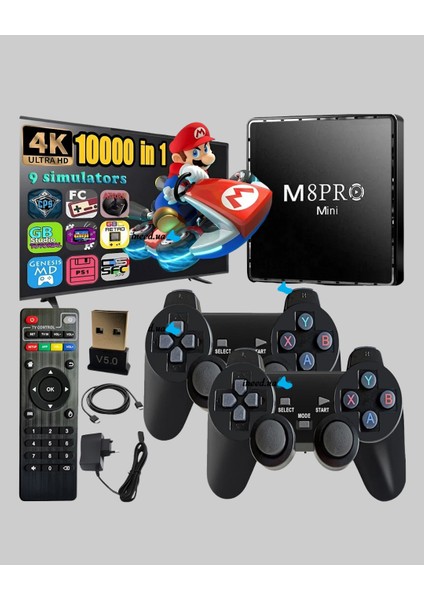 bulurum m8pro mini 2 android 12 64 gb tv box – 10k ultra hd görüntü & oyun keyfi modelleri