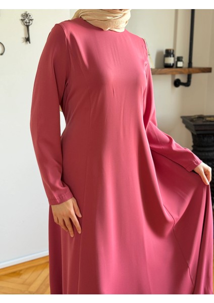 Pelerinli Bel Bağlamalı Elbise 1002 modelleri