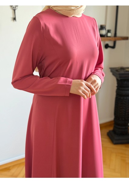 Pelerinli Bel Bağlamalı Elbise 1002 indirimleri