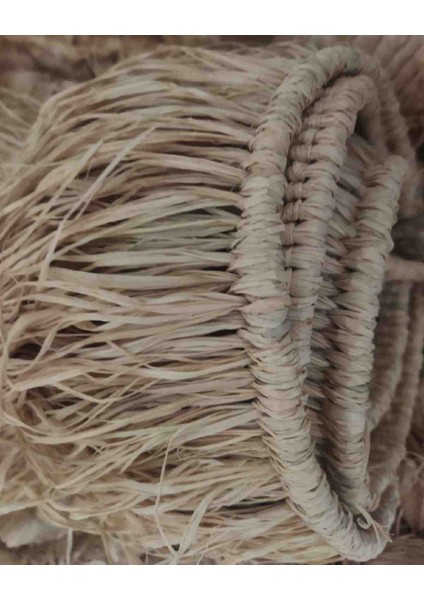 El Dokuması (75X120CM) Hasır Püskül Otu Saçaklı Dekorasyon | Bohem Rustik Duvar Kaplama modelleri