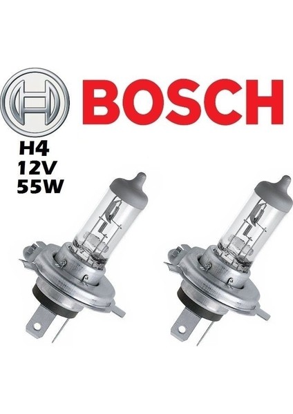 H4 12V 60/55W Far Ampul 2 Adet Set