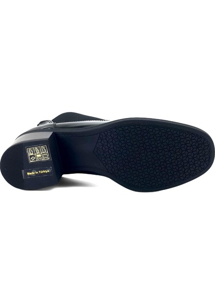 1805 25KB Kadın Günlük Bot Siyah Rugan fırsatları