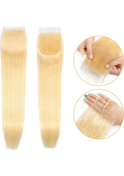 Peruk Tepesi Platin Renk (Closure) 18INCH