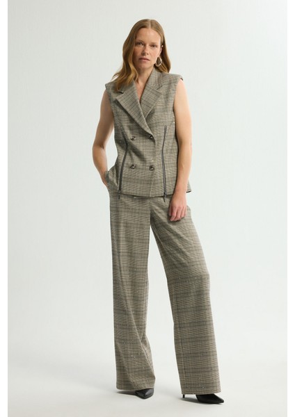 Fermuar Detaylı Yelek Bej 179L9686000 modelleri