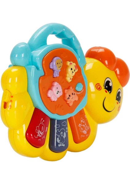 Sesli ve Işıklı Piyanolu Tırtıl - Sarı fiyatları