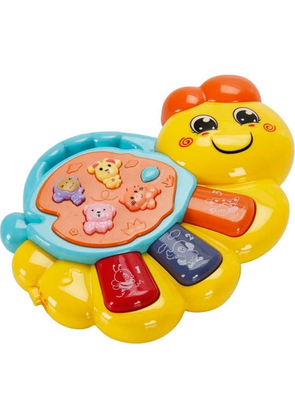 Sesli ve Işıklı Piyanolu Tırtıl - Sarı fırsatları