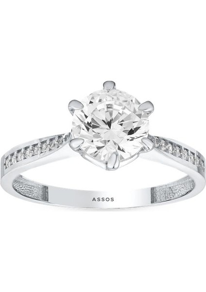 Altın Tektaş Yüzük - 14K