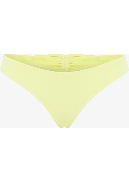Sarı Cheeky Bikini Altı