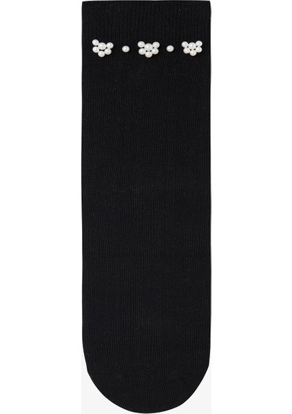 Pamuklu Inci Detaylı Soket Çorap fiyatları