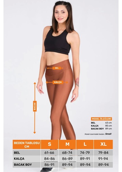 Enenstyle Fashıon Boutıque Kadın Konforlu Yeni Sezon Sporcu Modeli Yazlık Spor Taytı Fitness Gym Training Parlak Spor Tayt modelleri