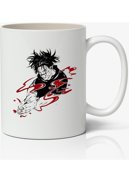 Jujustu Kaisen Choso Beyaz Kupa Bardak Sevgiliye Arkadaşa Hediye